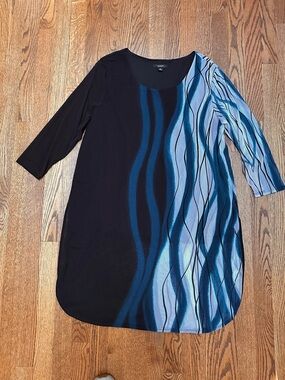 Alfani Lined Sheer Tunic